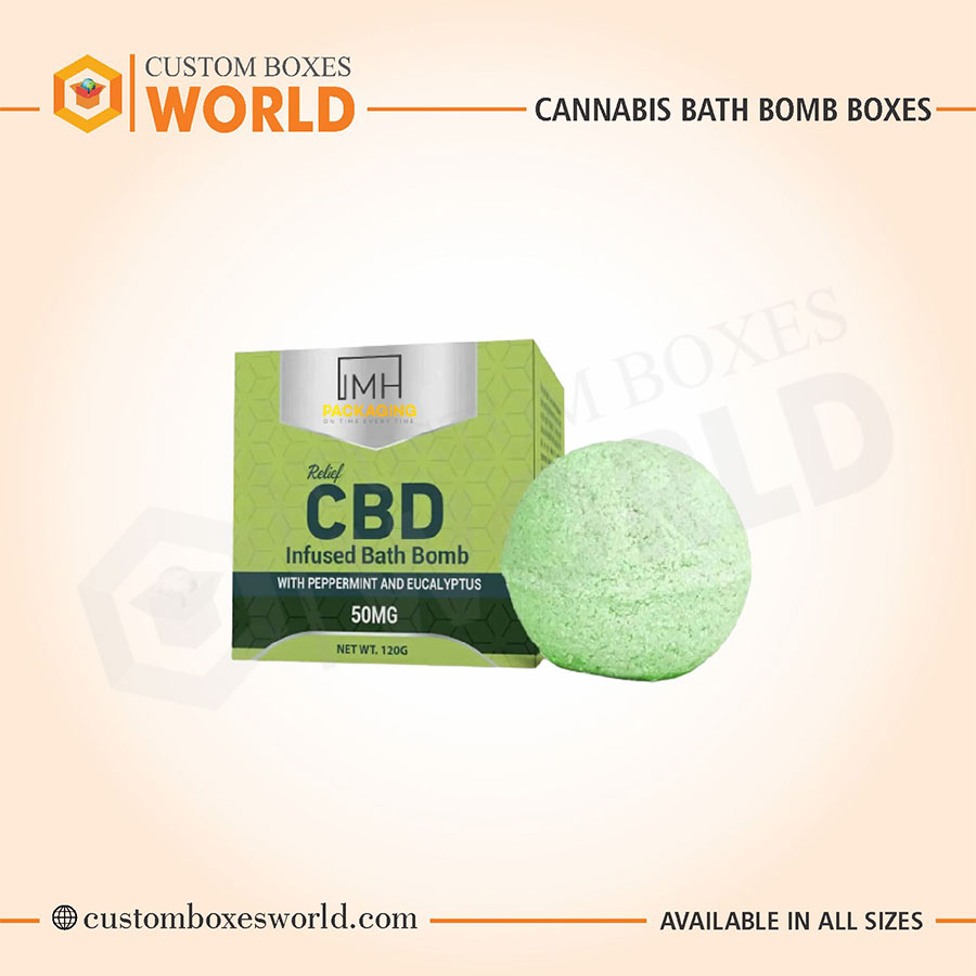 CBD Bath Bomb Boxes