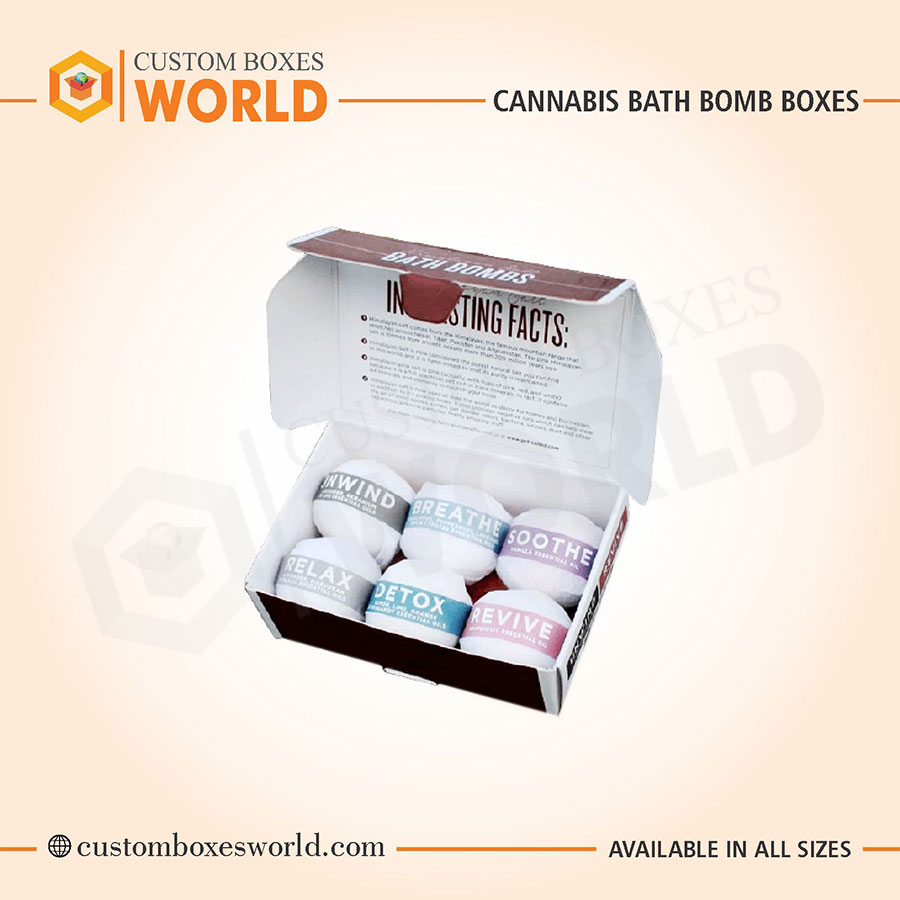 CBD Bath Bomb Boxes