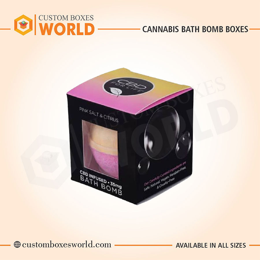 CBD Bath Bomb Boxes
