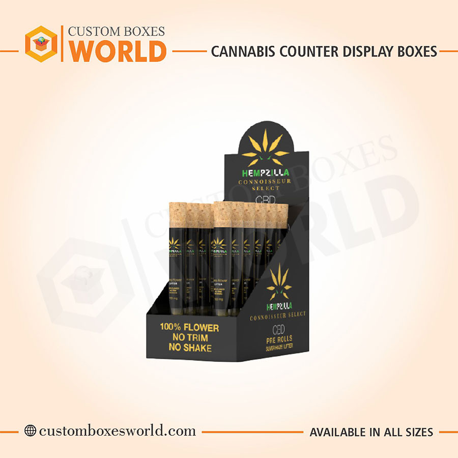 Cannabis Counter Display Boxes