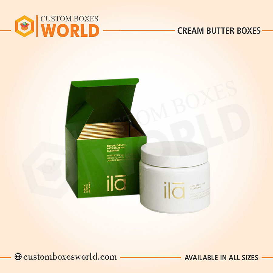 Cream Butter Boxes