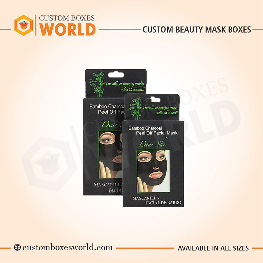 Custom Beauty Mask Boxes
