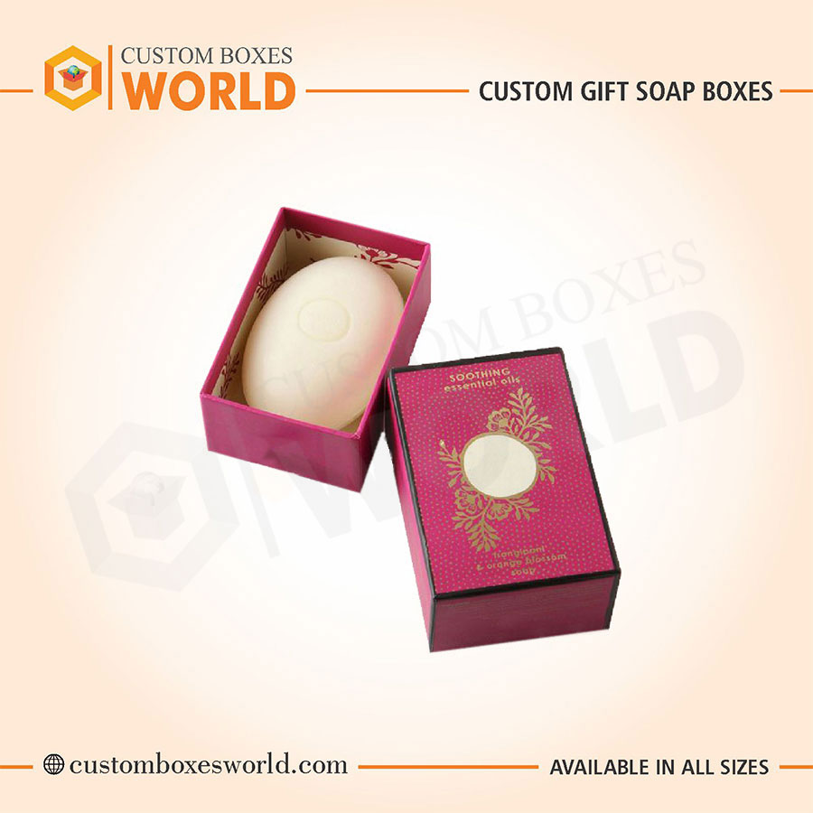 Custom Gift Soap Boxes