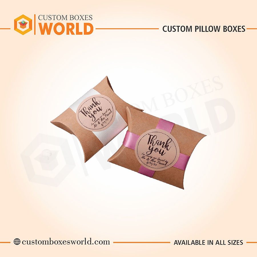 Custom Pillow Boxes