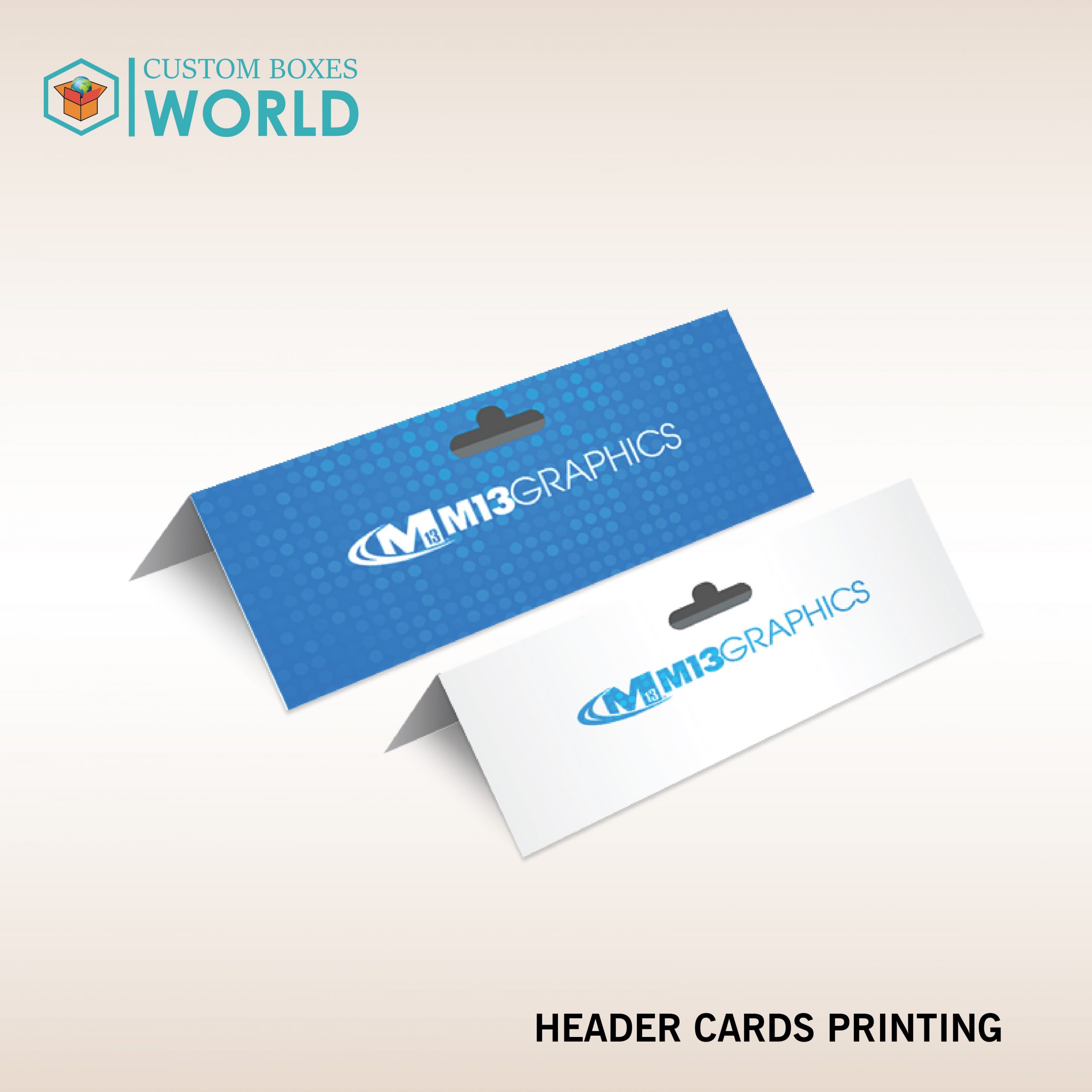 Header Cards Printing
