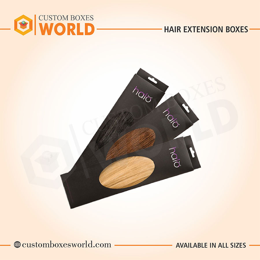 Custom Hair Extension Boxes