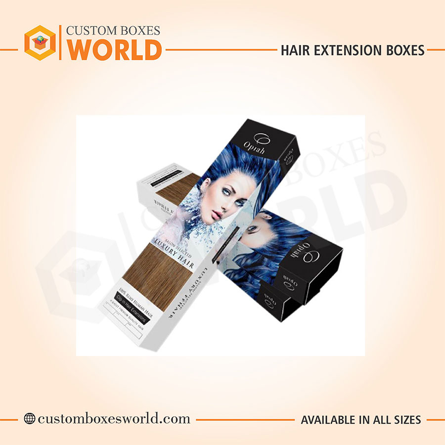 Custom Hair Extension Boxes