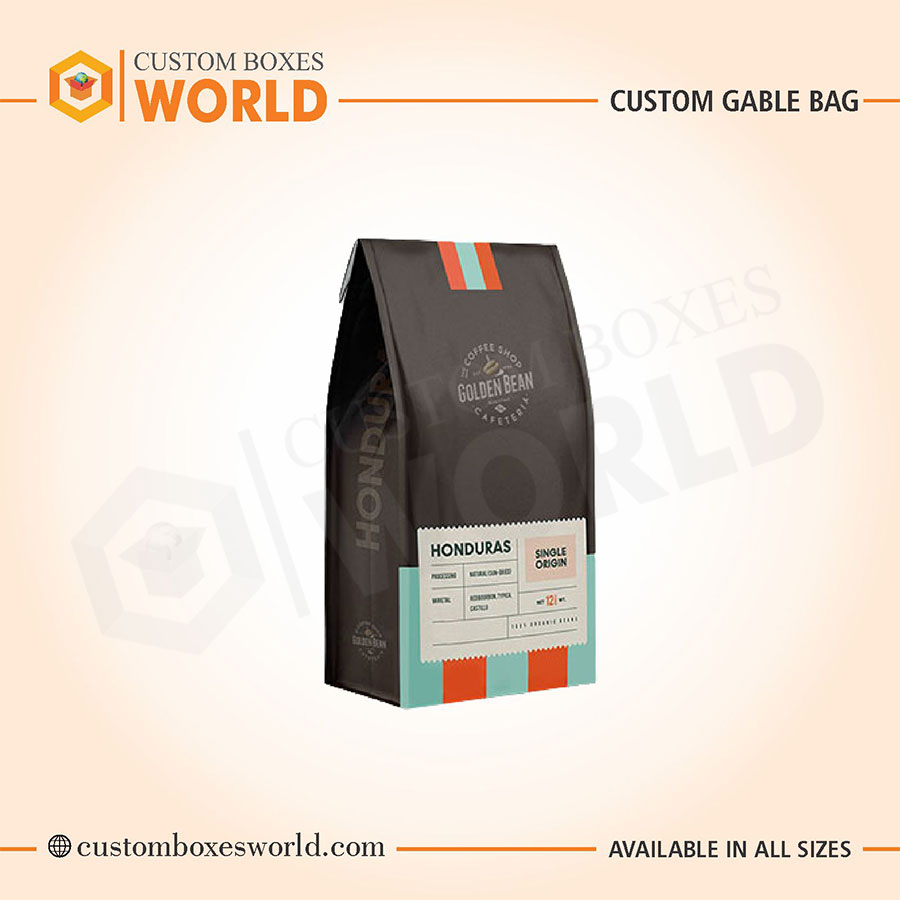 custom printed gable bag
