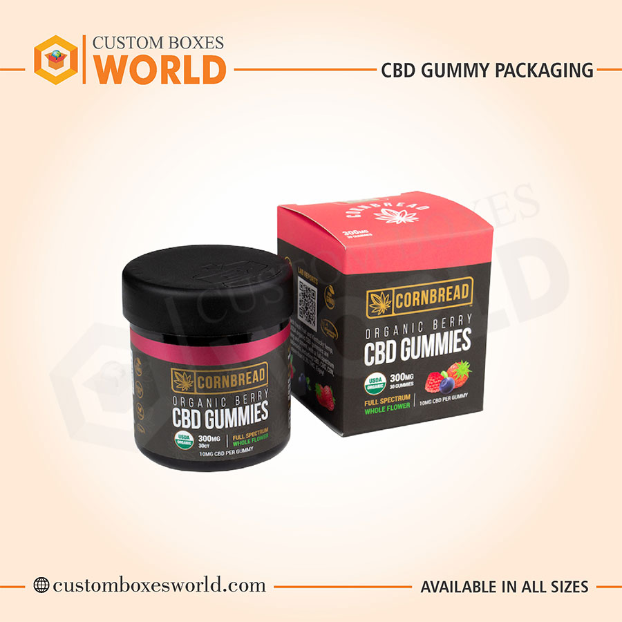 Custom CBD Gummy Packaging