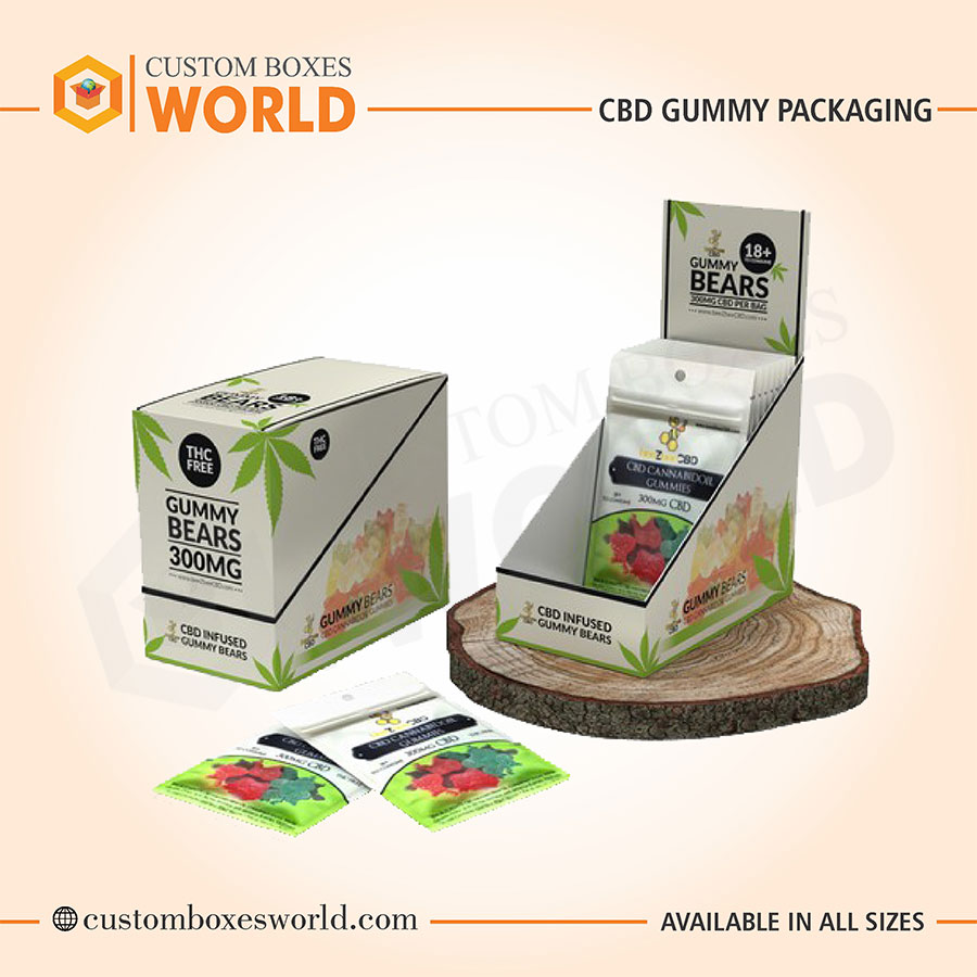 Custom CBD Gummy Packaging