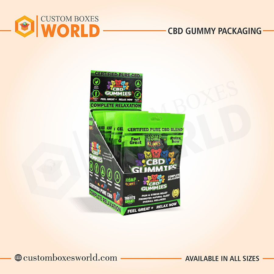 Custom CBD Gummy Packaging