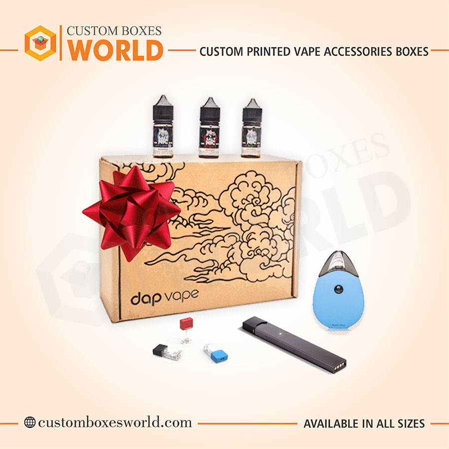 Custom Printed Vape Accessories Boxes