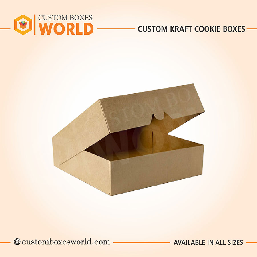Custom Kraft Cookie Boxes