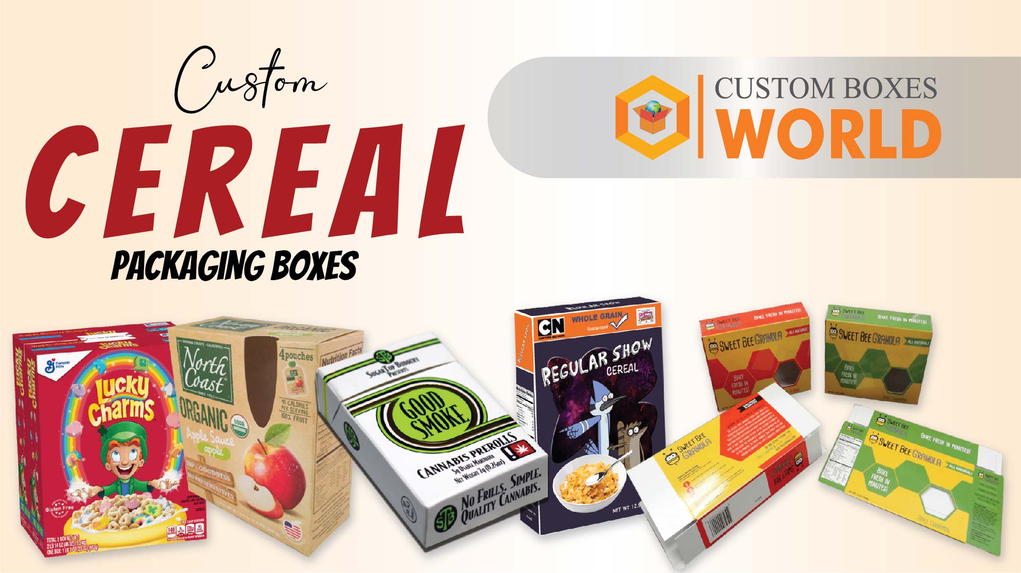 Role of Custom Cereal Packaging Boxes in Upgrading Outlook of Product