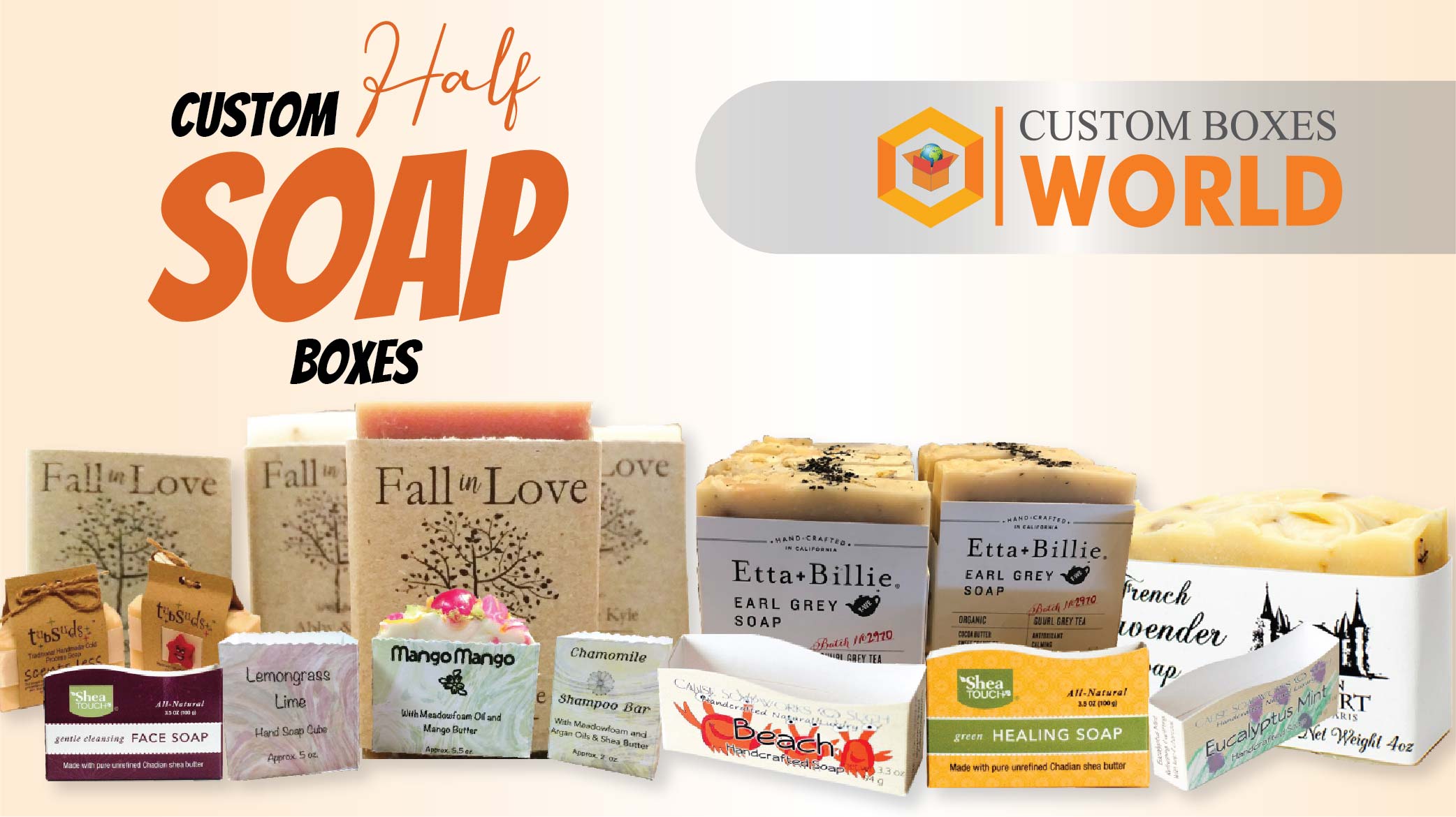 Role Of Custom Half Soap Packaging In Wholesale Market 