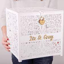 how big should a wedding card box be