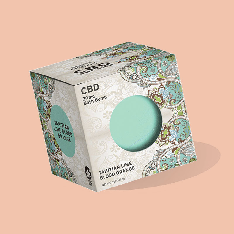 CBD Bath Bomb Boxes