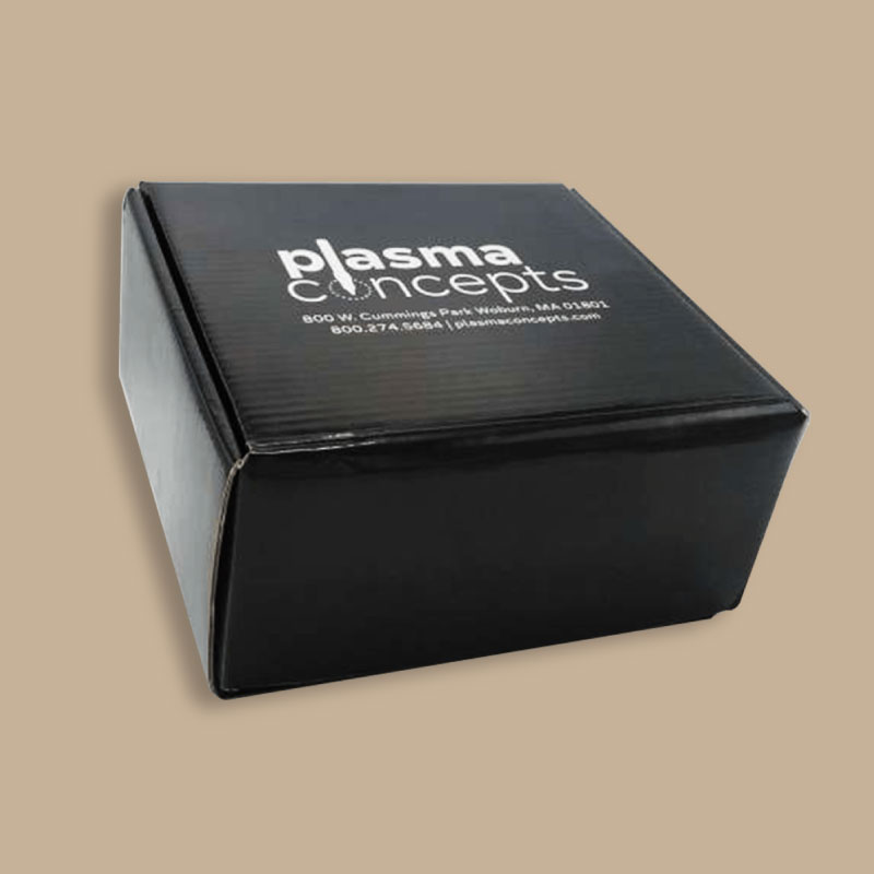 Custom Black CardBoard Boxes