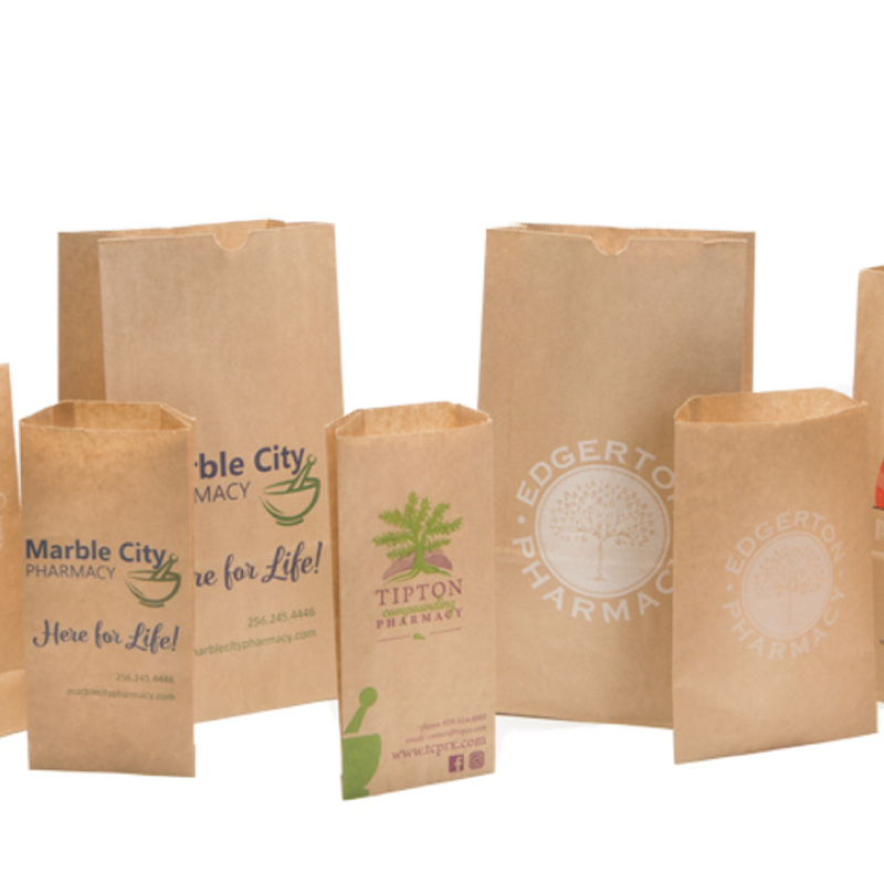 Custom Brown Paper Bags