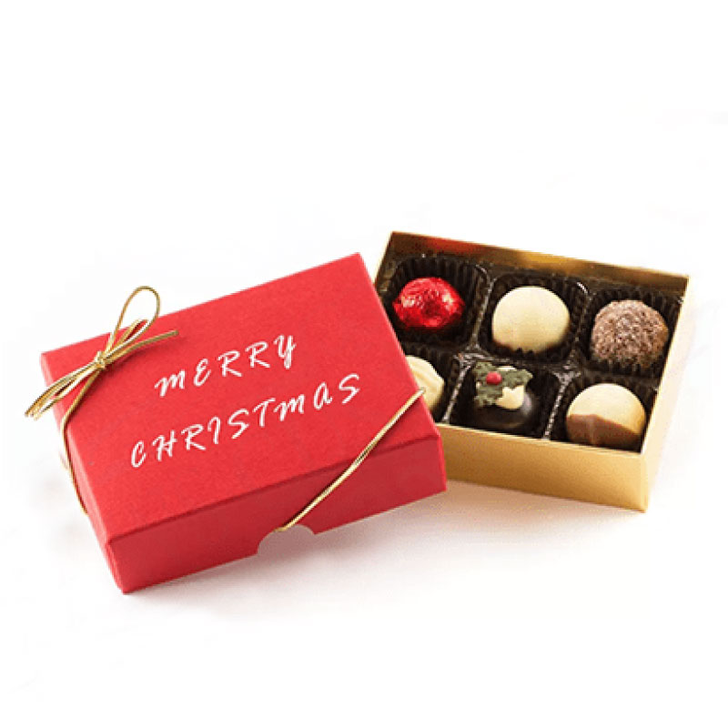 Custom Christmas Chocolate Boxes