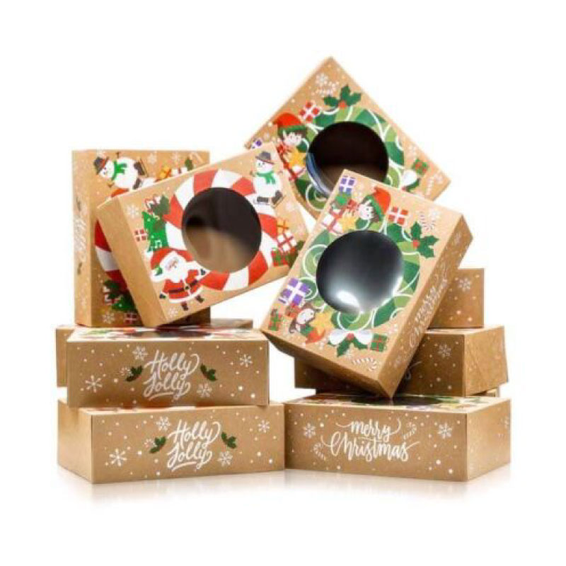 Custom Christmas Cookie Boxes