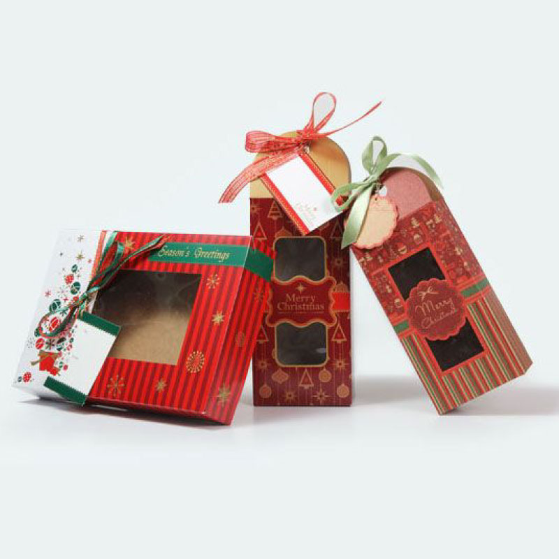 Custom Christmas Favor Boxes