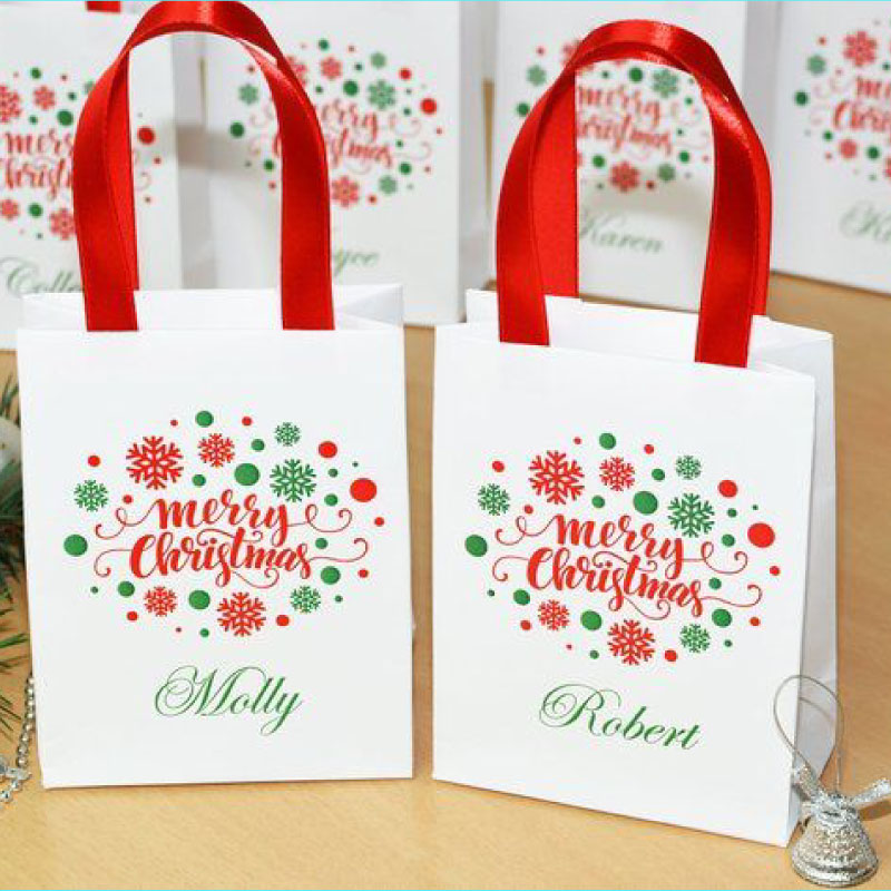 Custom Christmas Gift bags