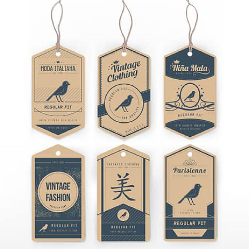 Custom Clothing Hang Tags