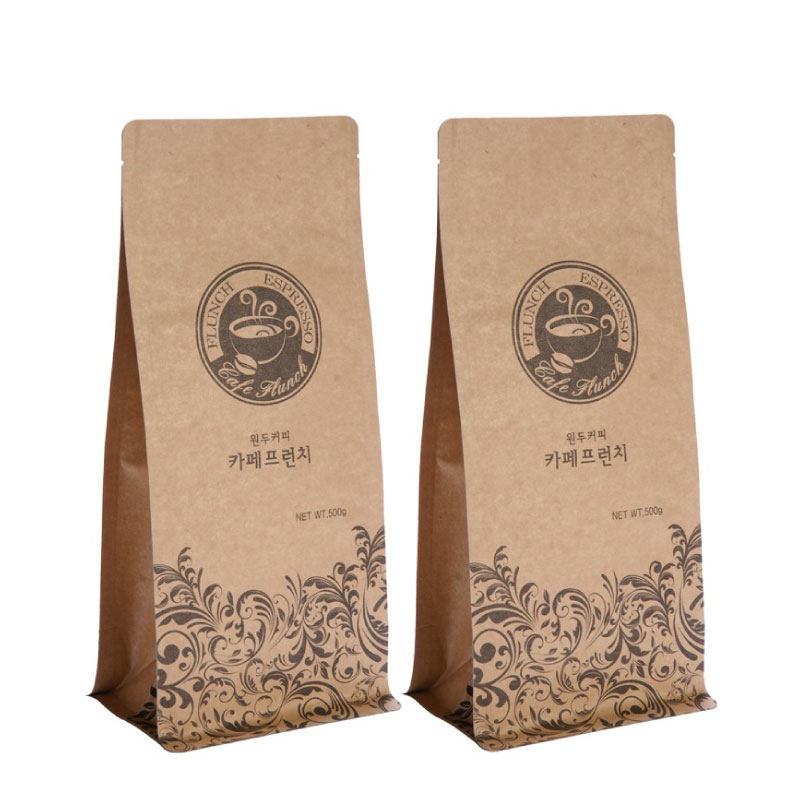 Custom Coffee Kraft Bags