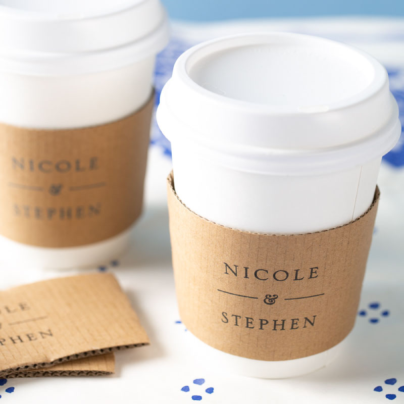 Custom Coffee Sleeves