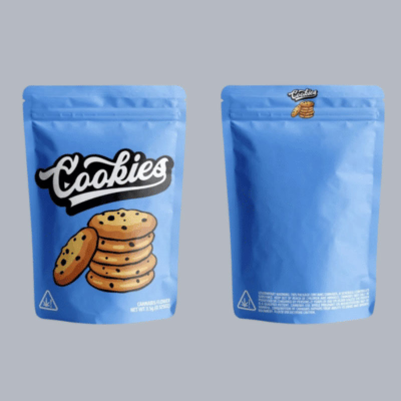 Custom Cookies Mylar Bags