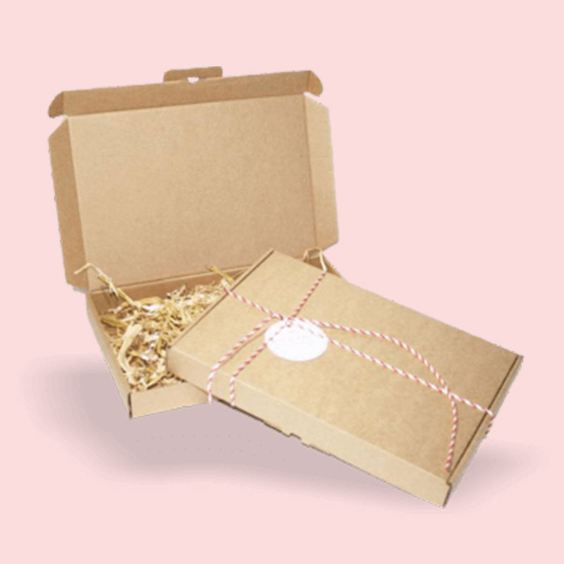 Custom Foldable Kraft Gift Boxes