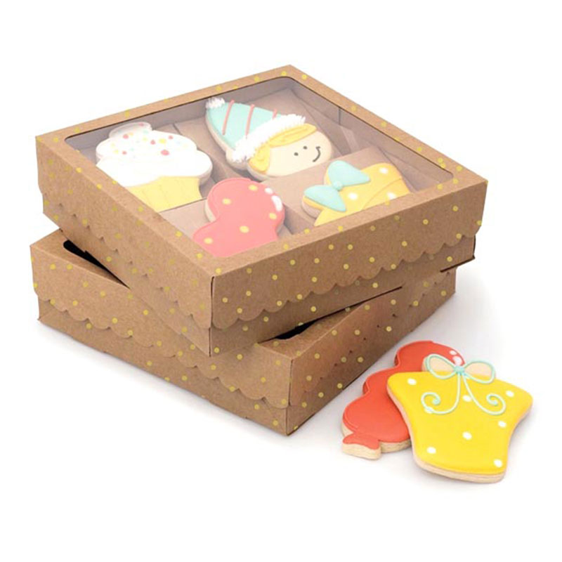 Custom Kraft Cookie Boxes