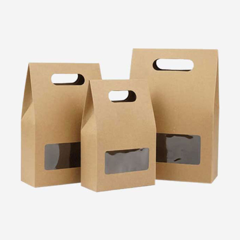 Custom Kraft Window Bags Boxes