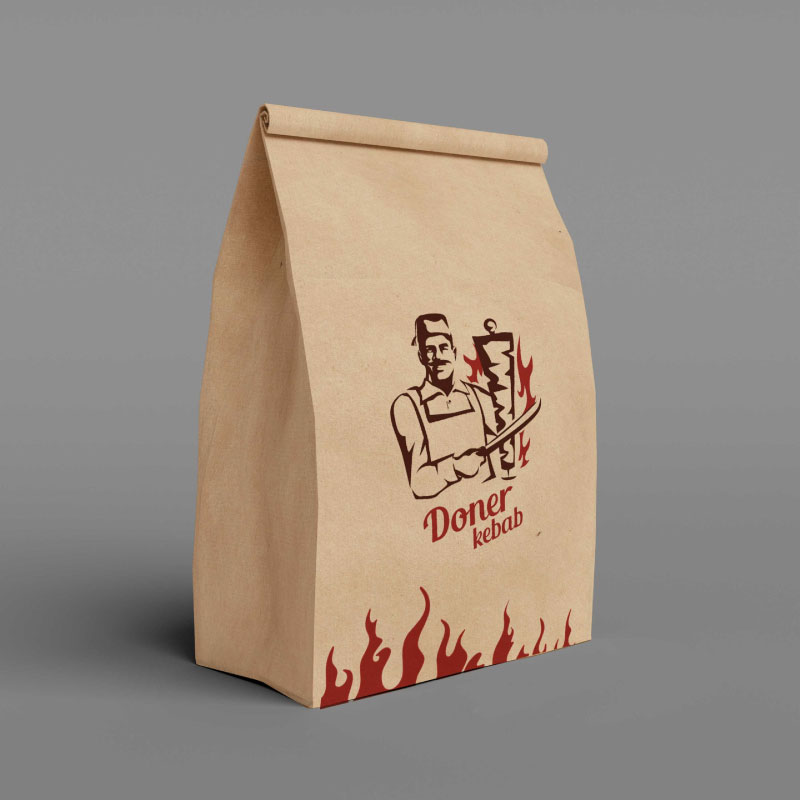 Custom Paper Lunch Bags