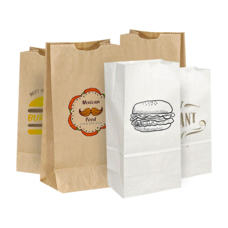 Custom Paper Lunch Bags