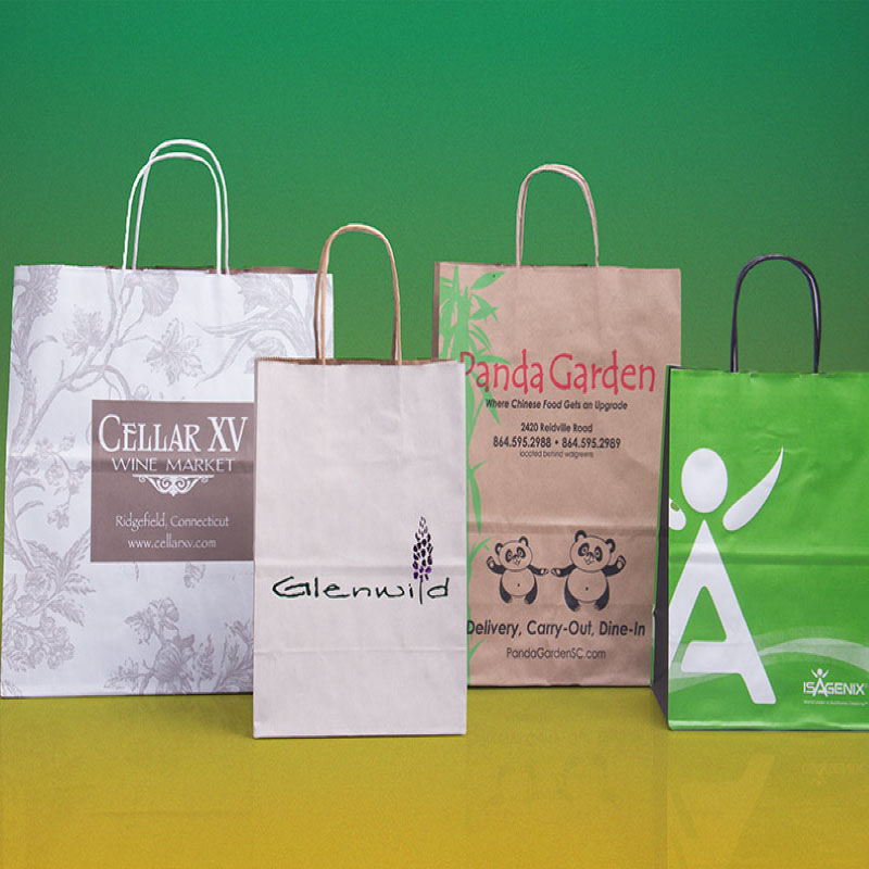 Custom Paper Shopping Bags