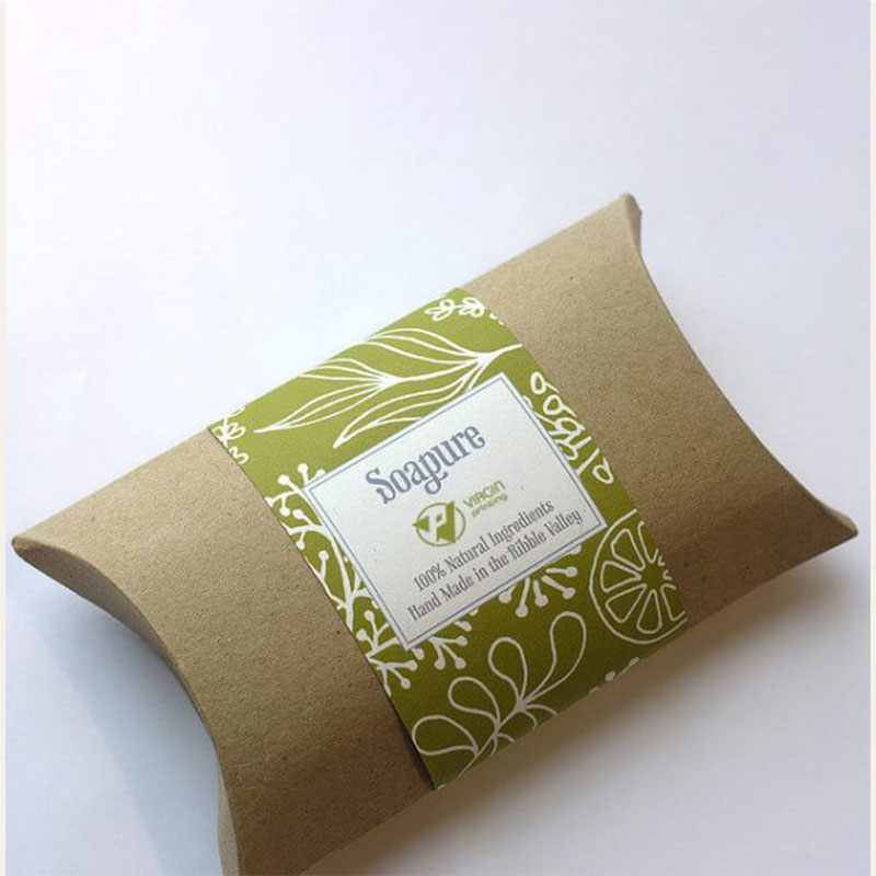 Custom Pillow Soap Boxes