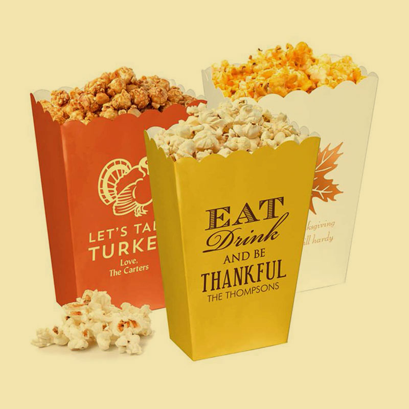 Custom Printed Popcorn Boxes