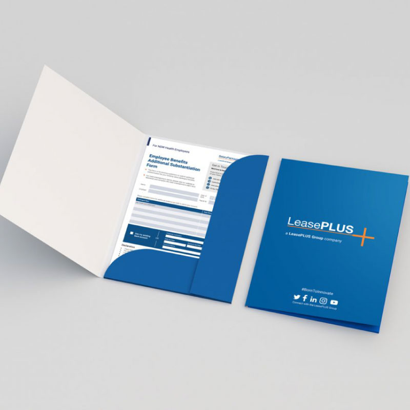 Custom Presentation Folders