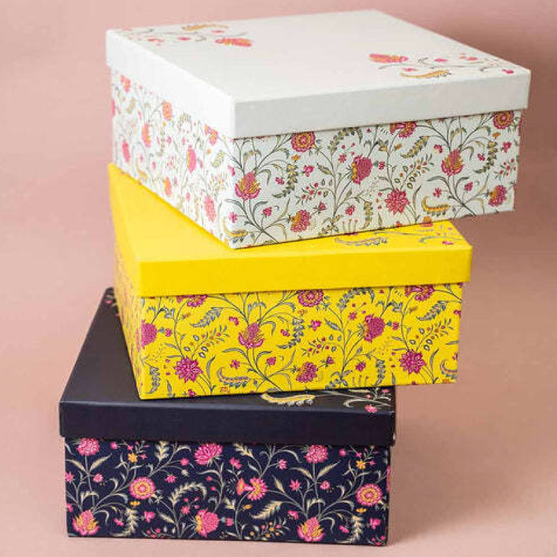 Custom Rigid Hamper Boxes