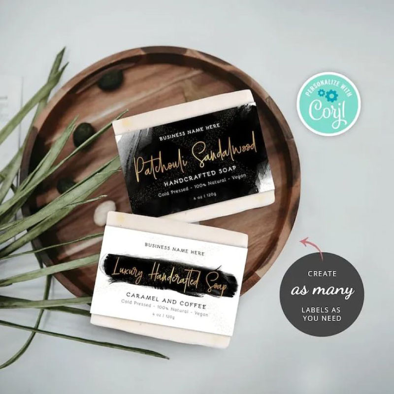 Custom Soap Bar Labels