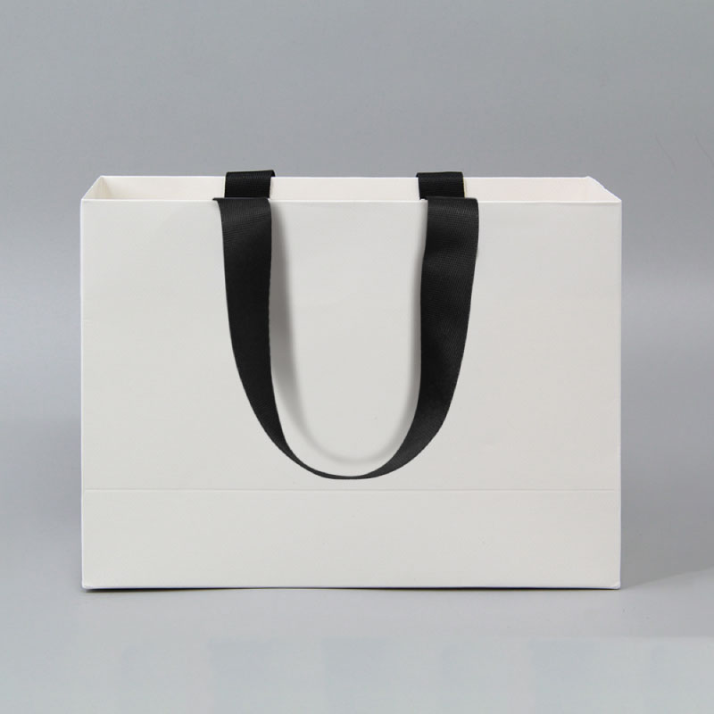 Custom White Paper Bags
