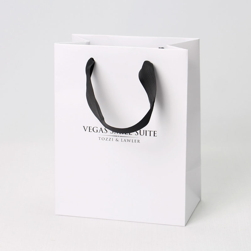 Custom White Paper Bags