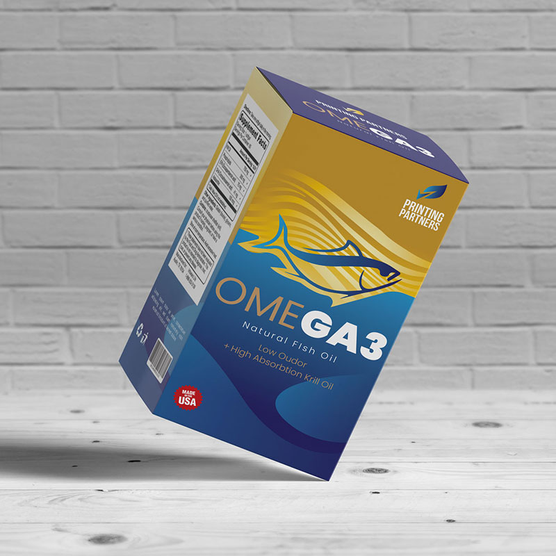 Fish Oil Packaging Boxes