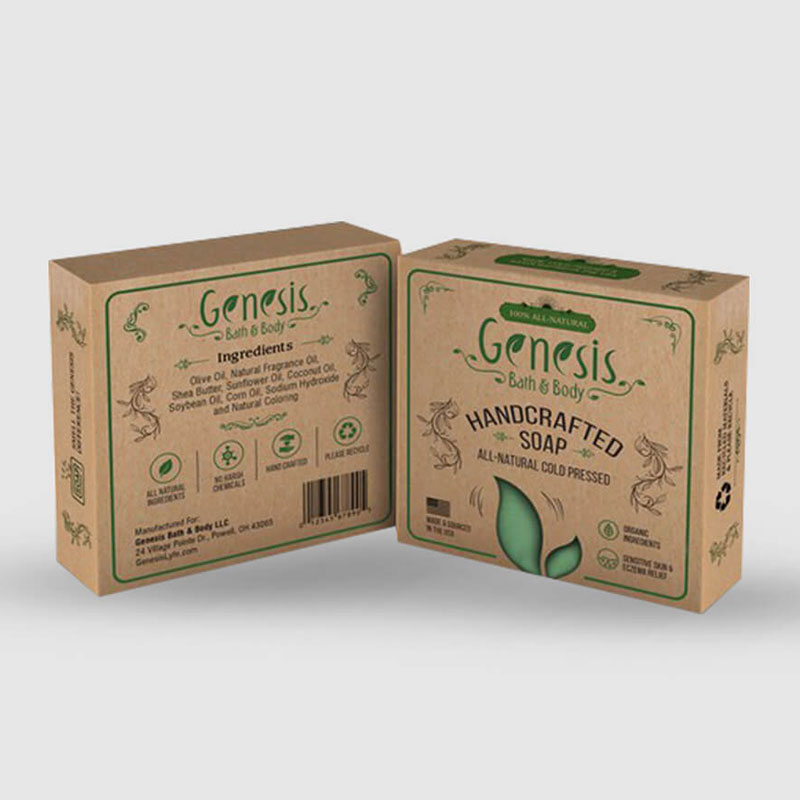 Custom Kraft Soap Boxes