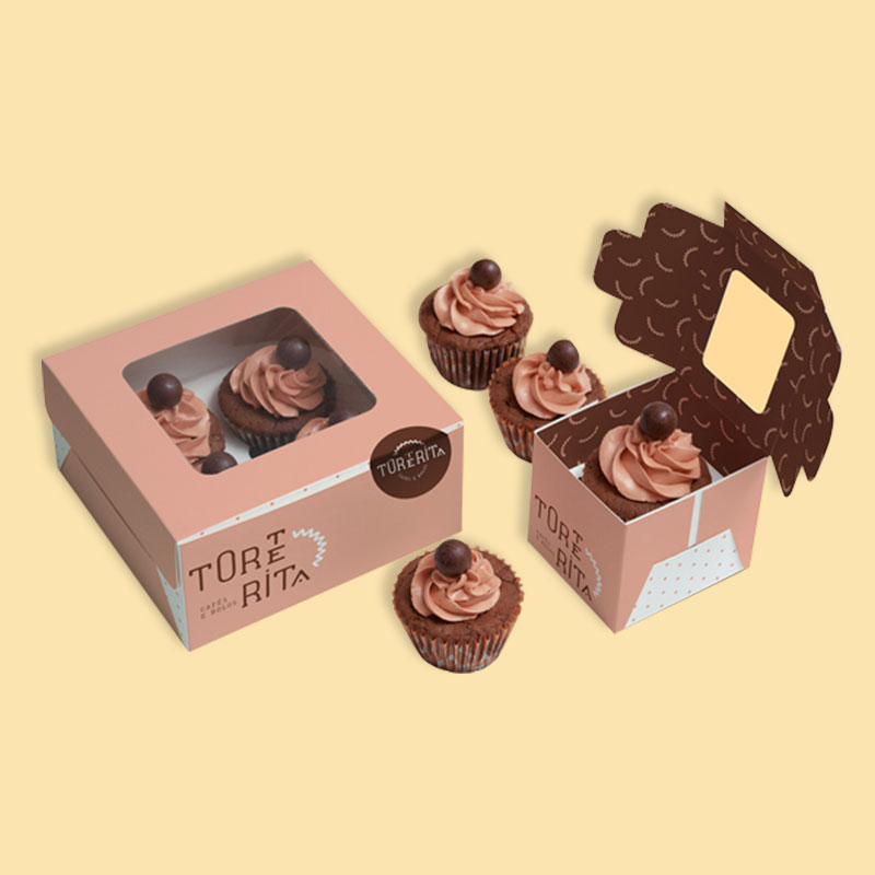 Custom Cupcake Boxes