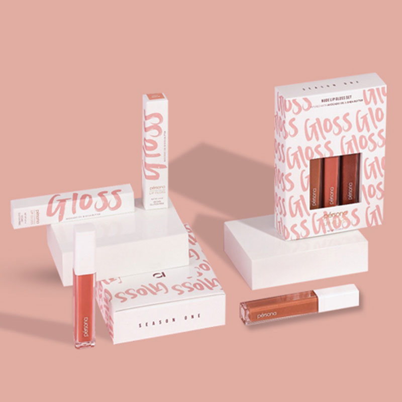 Pink Lip Gloss Packaging